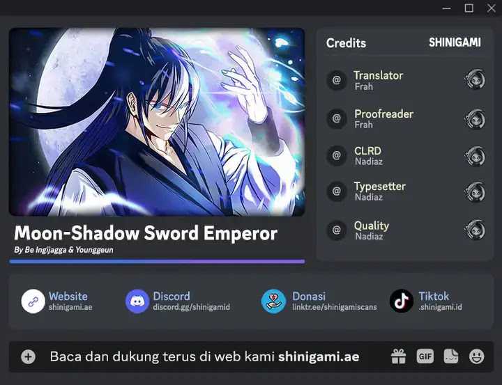 Baca Komik Moon-Shadow Sword Emperor Chapter 61 Gambar 1