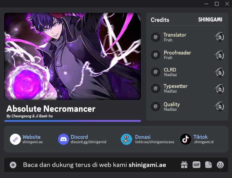 Baca Komik Absolute Necromancer Chapter 40 Gambar 1