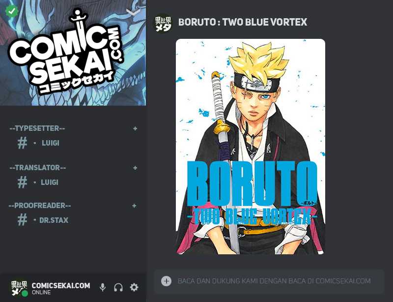 Baca Komik Boruto: Two Blue Vortex Chapter 04 Gambar 1
