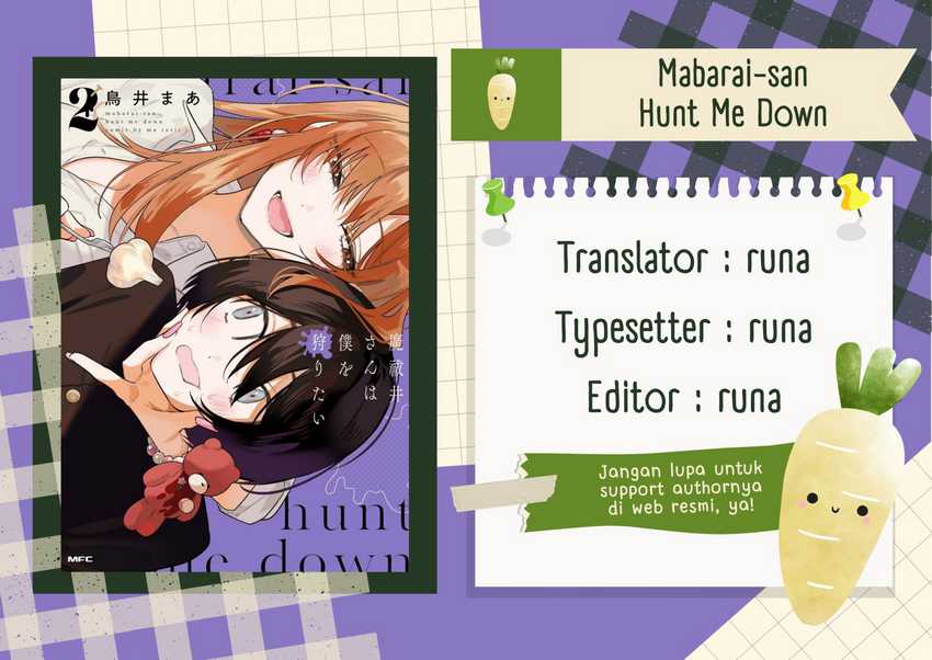 Baca Komik Mabarai-san Hunts Me Down Chapter 09.1 Gambar 1