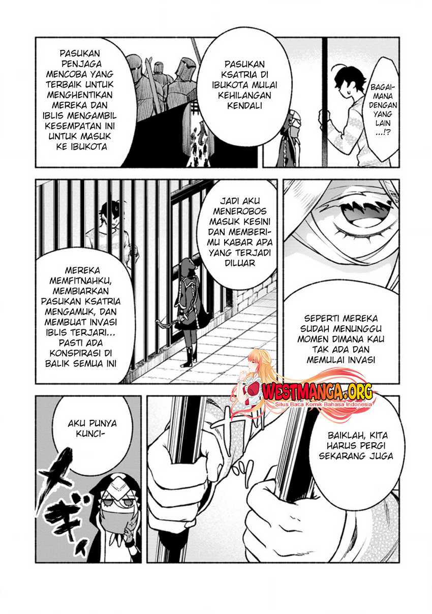 Sono Monban, Saikyou Nitsuki: Tsuihou Sareta Bougyo Ryoku 9999 no Senshi, Outo no Monban Toshite Musou Suru Chapter 18 Gambar 27