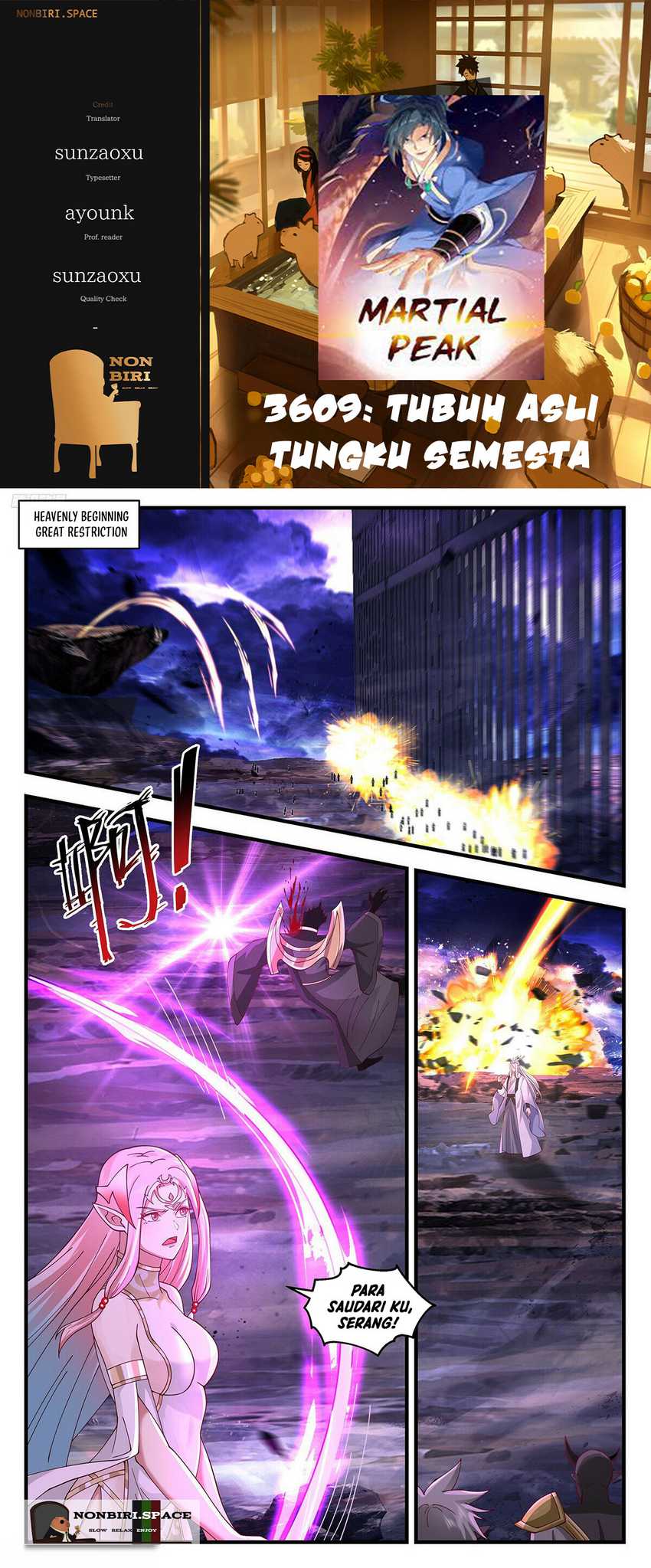 Baca Komik Martial Peak Part 2 Chapter 3609 Gambar 1