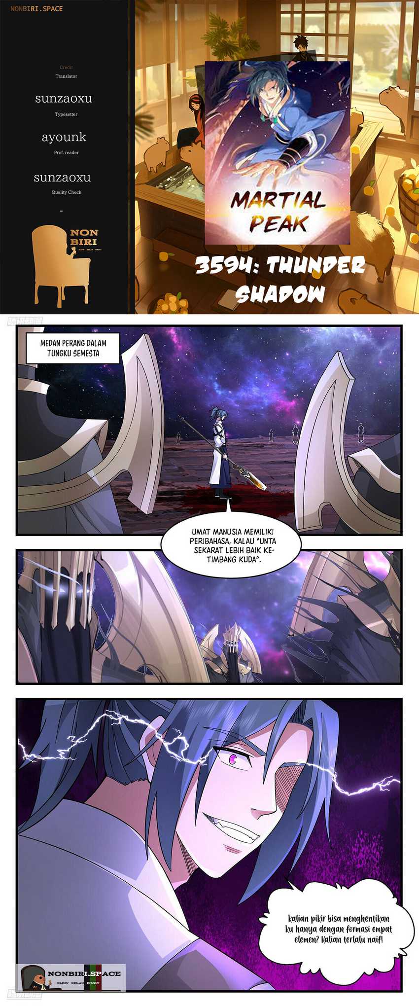 Baca Komik Martial Peak Part 2 Chapter 3594 Gambar 1