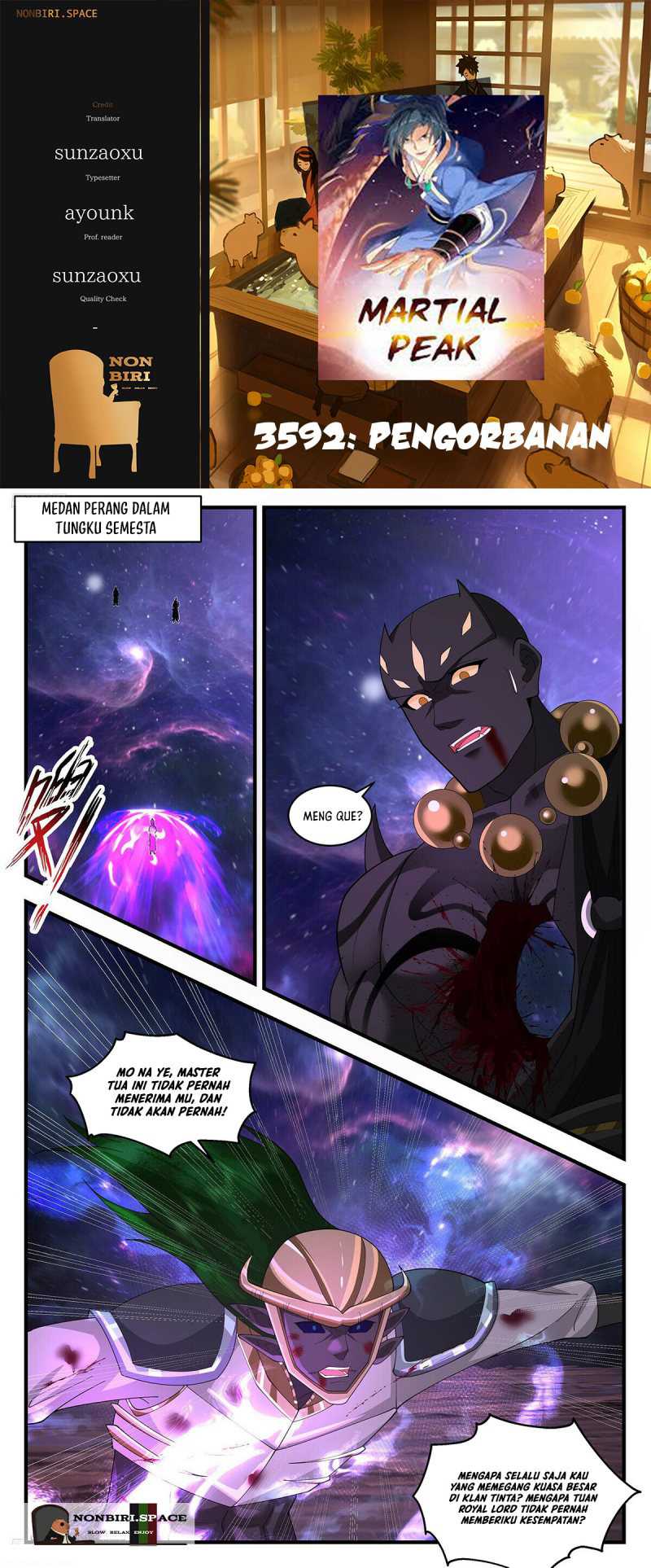 Baca Komik Martial Peak Part 2 Chapter 3592 Gambar 1