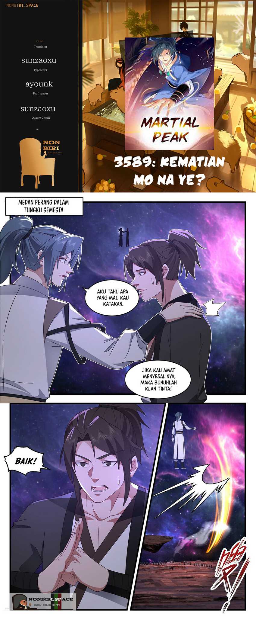 Baca Komik Martial Peak Part 2 Chapter 3589 Gambar 1