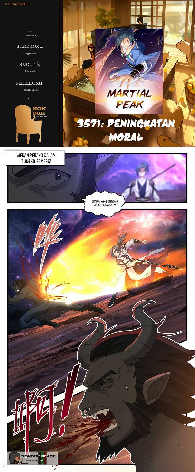 Baca Komik Martial Peak Part 2 Chapter 3571 Gambar 1