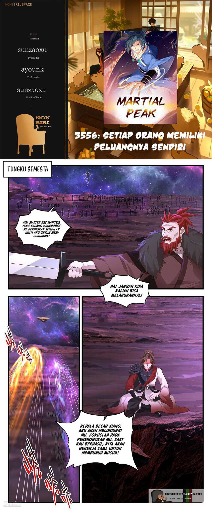 Baca Komik Martial Peak Part 2 Chapter 3556 Gambar 1