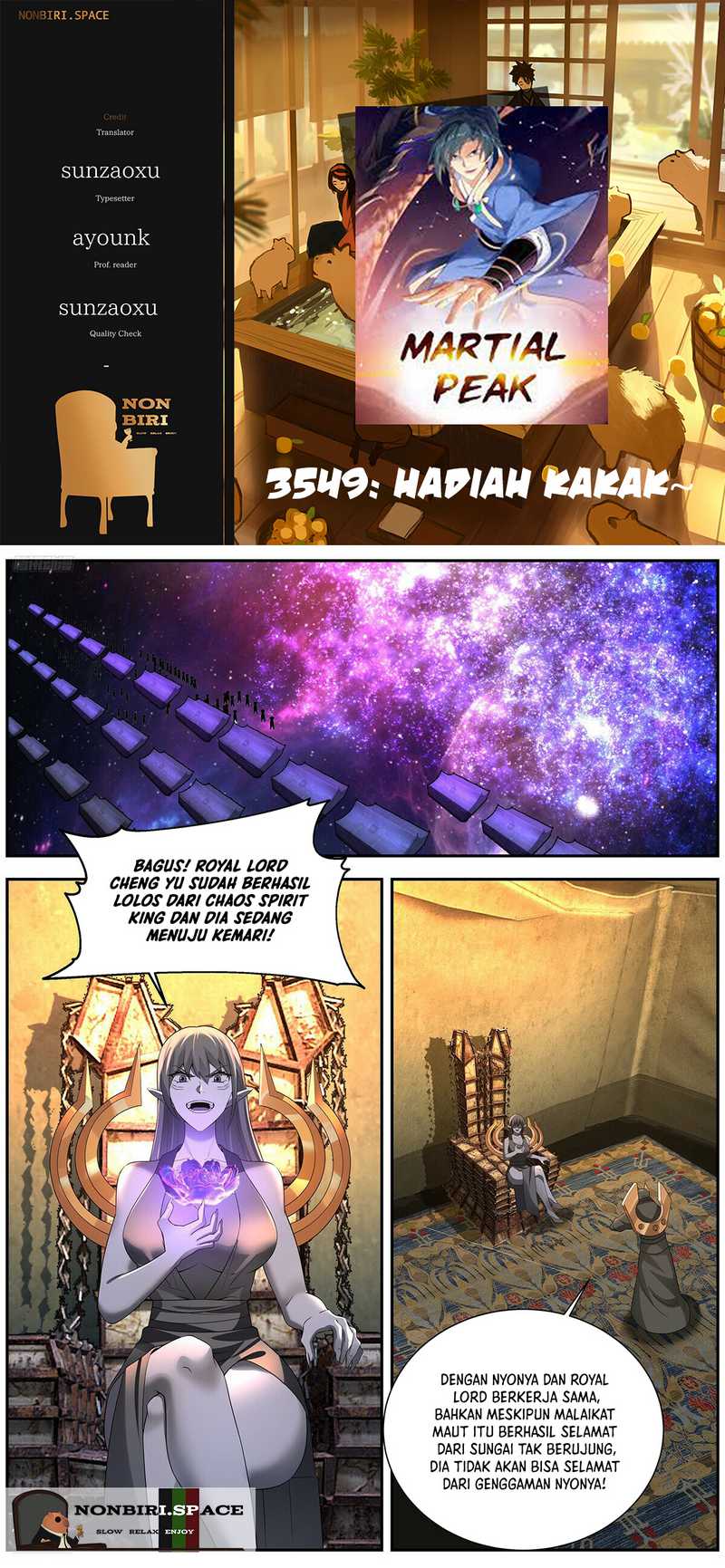 Baca Komik Martial Peak Part 2 Chapter 3549 Gambar 1
