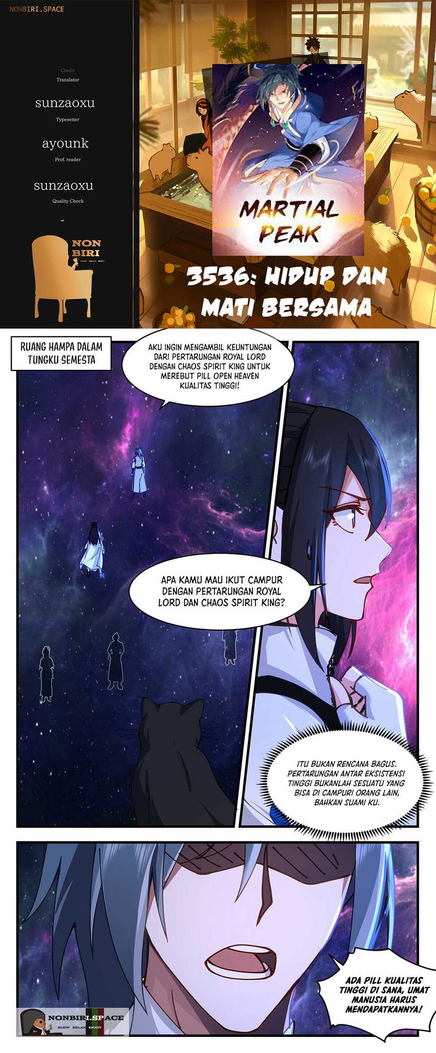 Baca Komik Martial Peak Part 2 Chapter 3536 Gambar 1