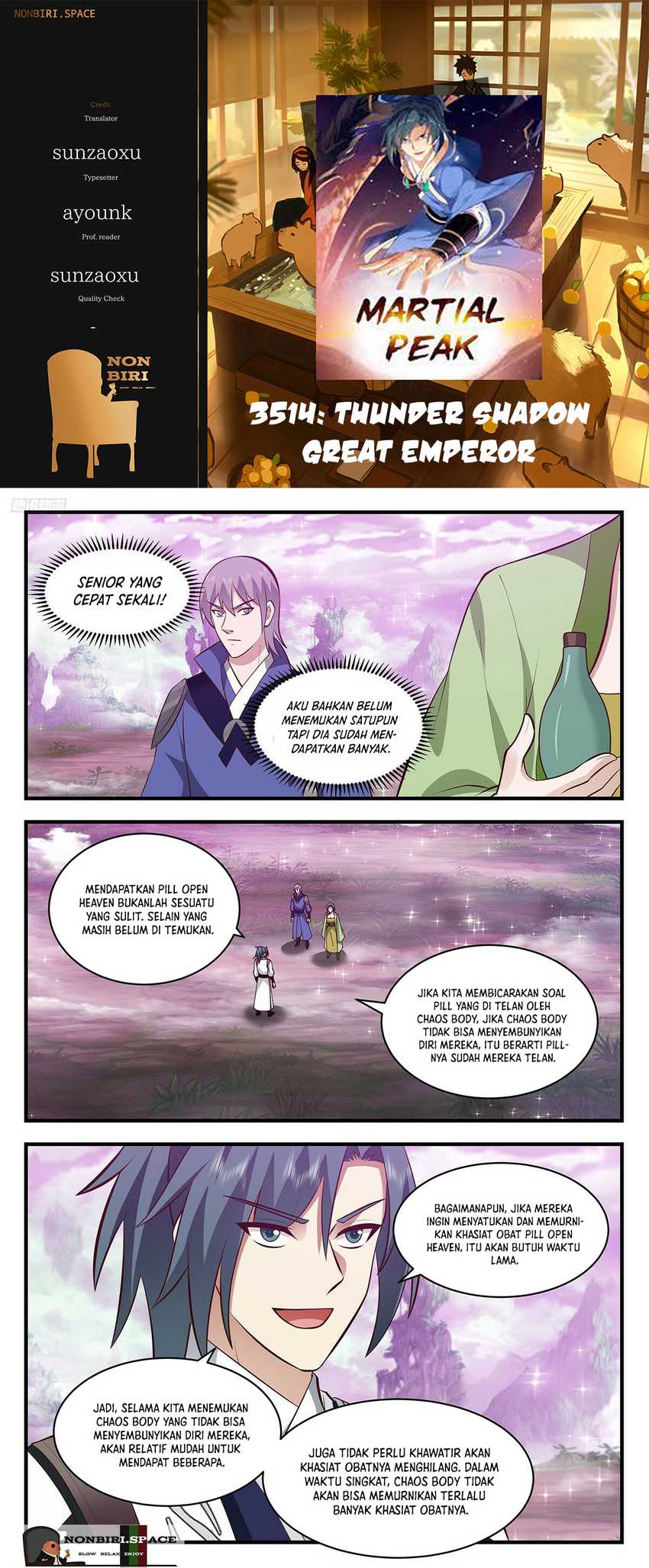 Baca Komik Martial Peak Part 2 Chapter 3514 Gambar 1