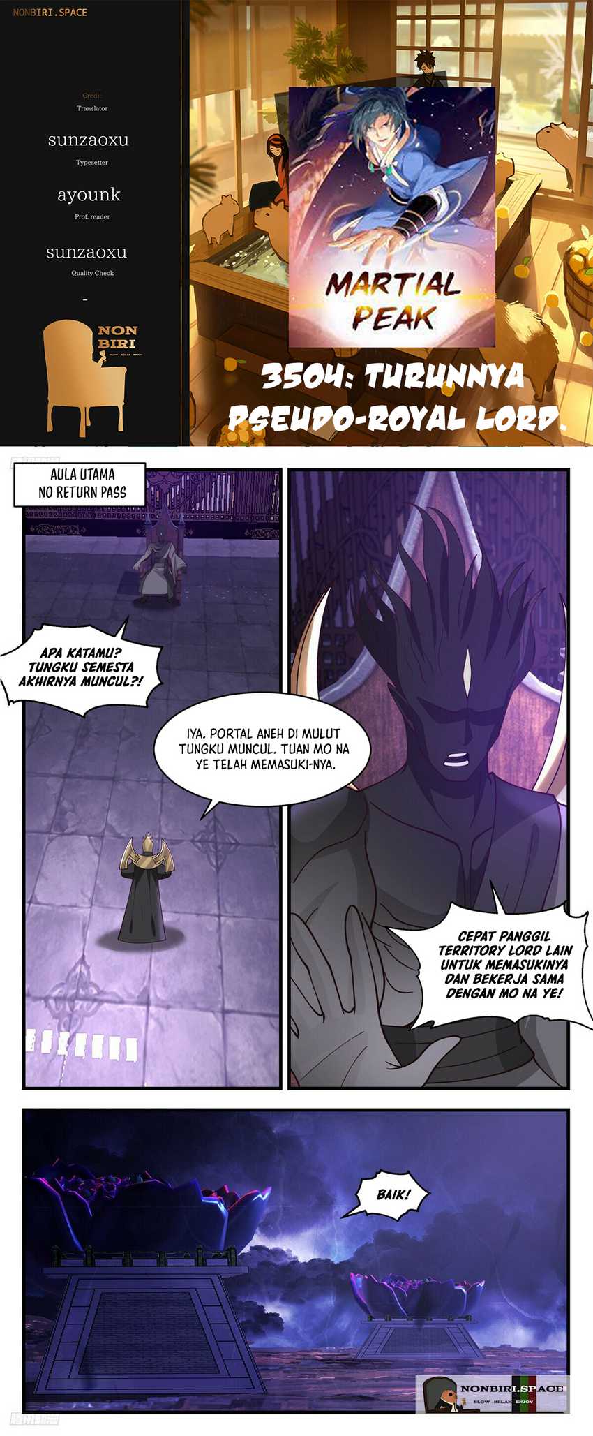 Baca Komik Martial Peak Part 2 Chapter 3504 Gambar 1