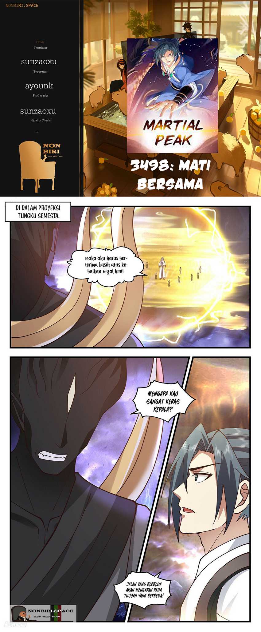 Baca Komik Martial Peak Part 2 Chapter 3498 Gambar 1