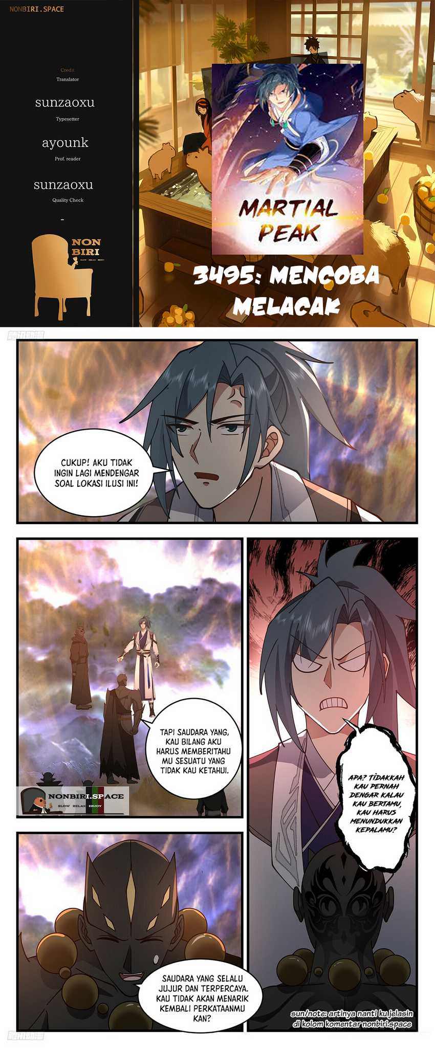 Baca Komik Martial Peak Part 2 Chapter 3495 Gambar 1