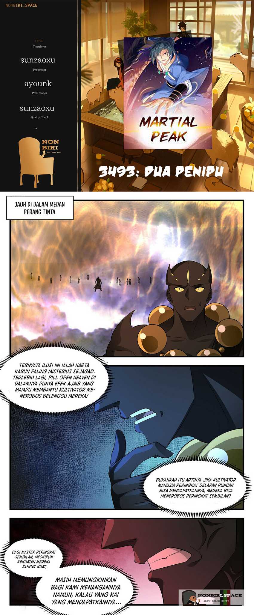 Baca Komik Martial Peak Part 2 Chapter 3493 Gambar 1