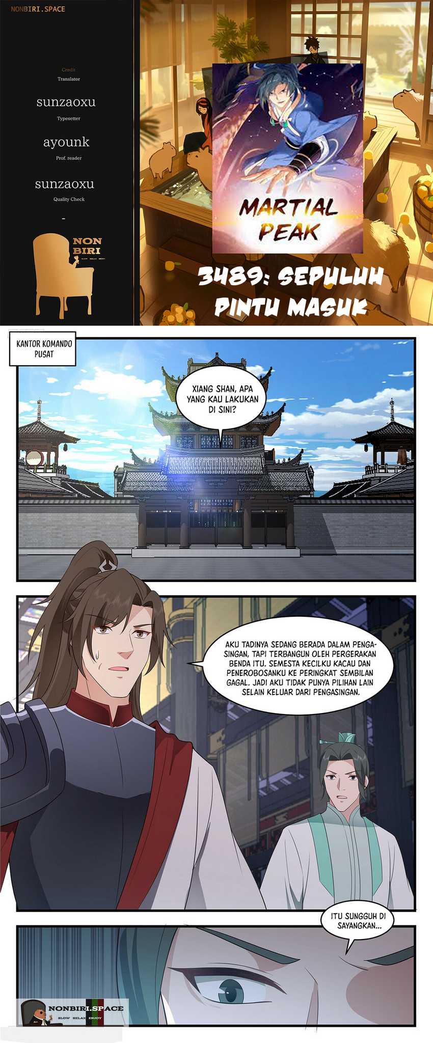 Baca Komik Martial Peak Part 2 Chapter 3489 Gambar 1