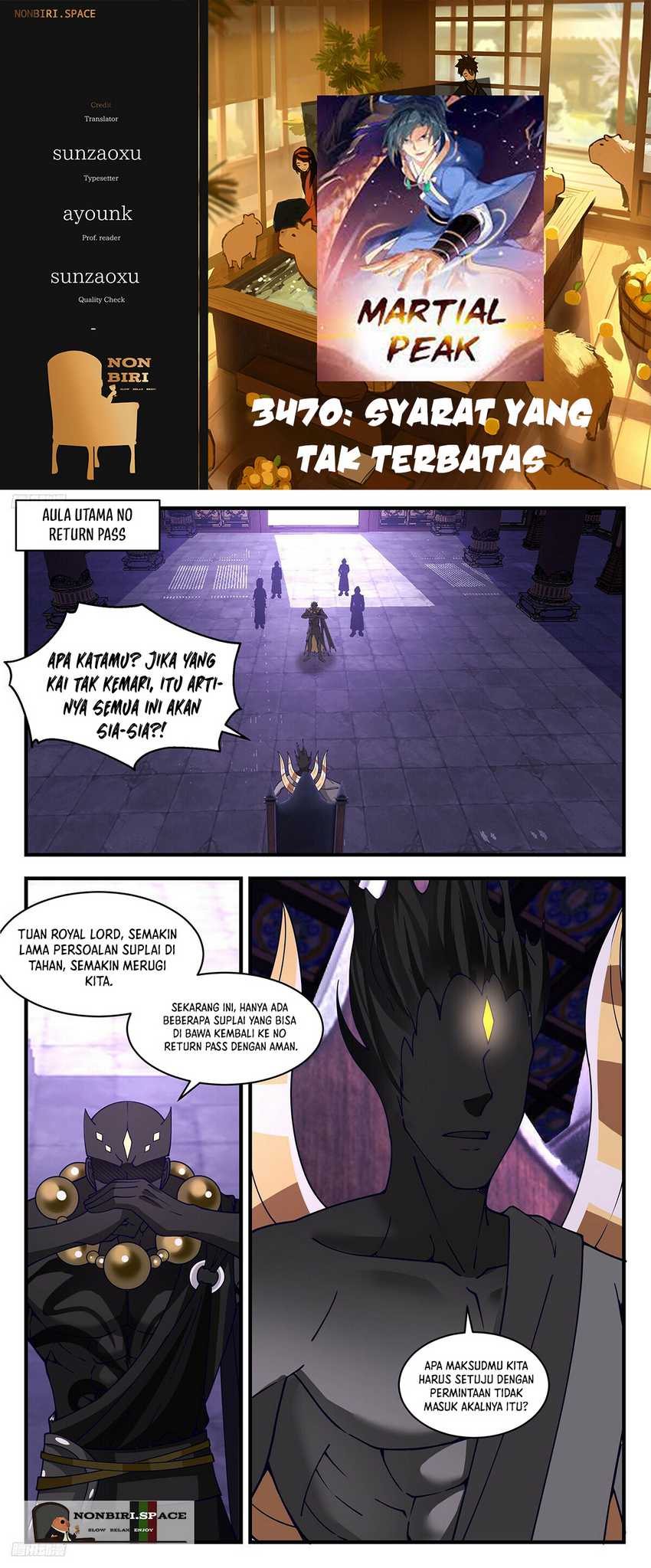 Baca Komik Martial Peak Part 2 Chapter 3470 Gambar 1