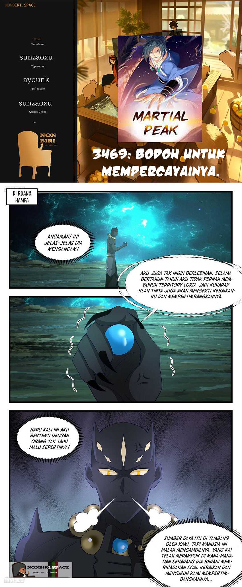 Baca Komik Martial Peak Part 2 Chapter 3469 Gambar 1