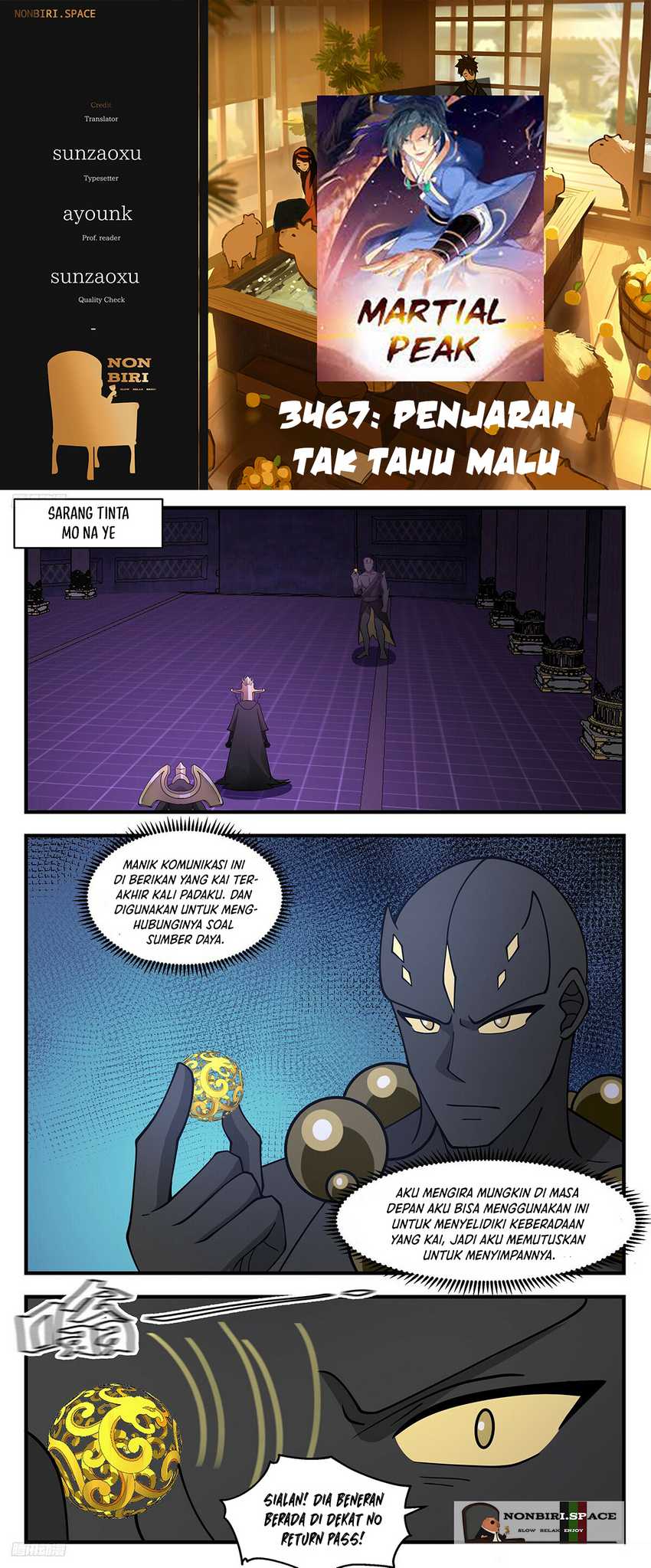 Baca Komik Martial Peak Part 2 Chapter 3467 Gambar 1