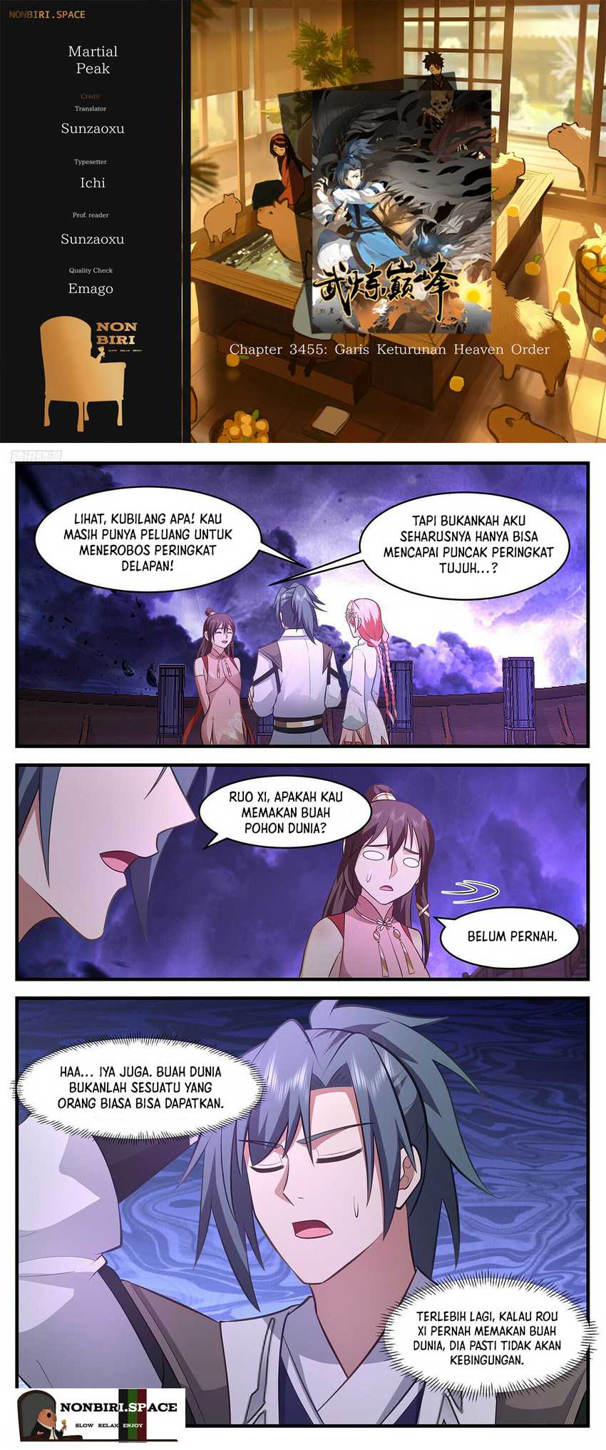 Baca Komik Martial Peak Part 2 Chapter 3455 Gambar 1