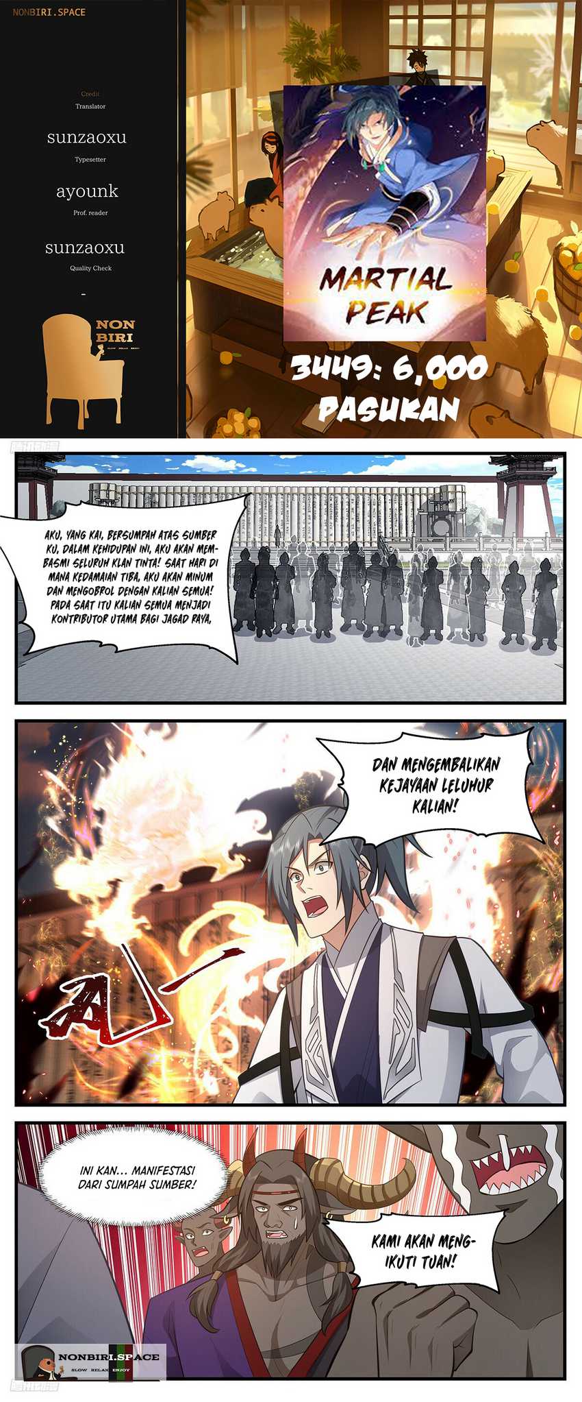 Baca Komik Martial Peak Part 2 Chapter 3449 Gambar 1
