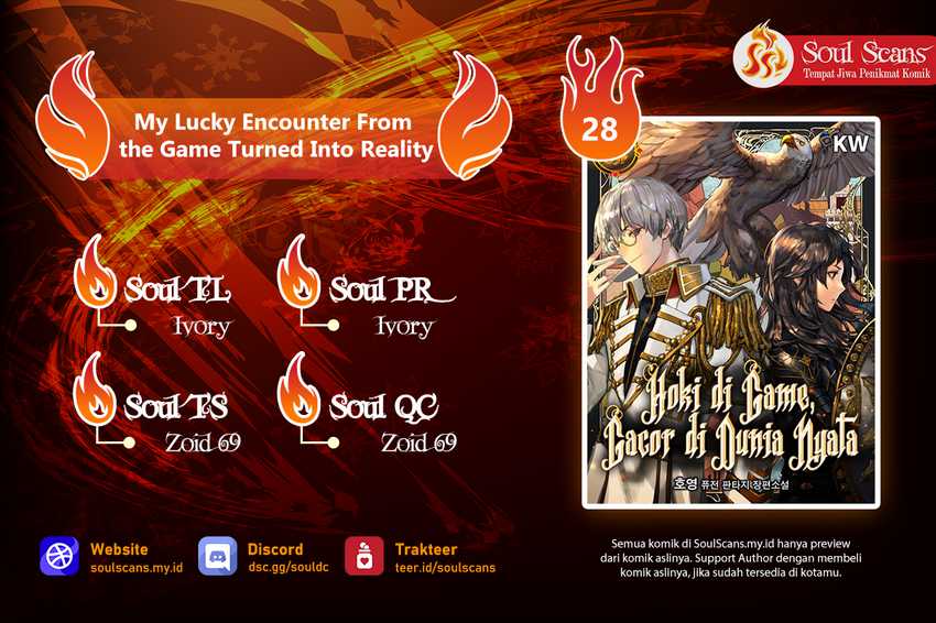 Baca Komik My Lucky Encounter From the Game Turned Into Reality Chapter 28 Gambar 1