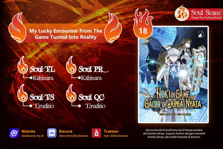 Baca Komik My Lucky Encounter From the Game Turned Into Reality Chapter 18 Gambar 1