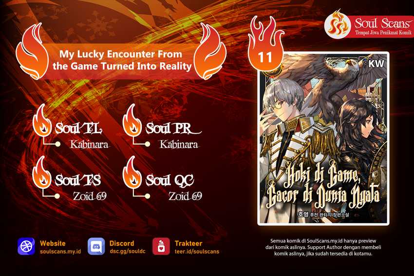Baca Komik My Lucky Encounter From the Game Turned Into Reality Chapter 11 Gambar 1