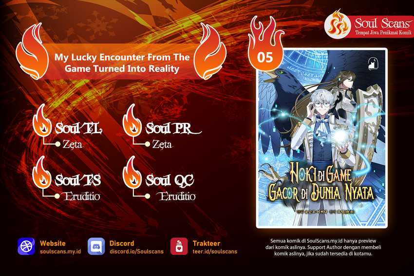 Baca Komik My Lucky Encounter From the Game Turned Into Reality Chapter 05 Gambar 1