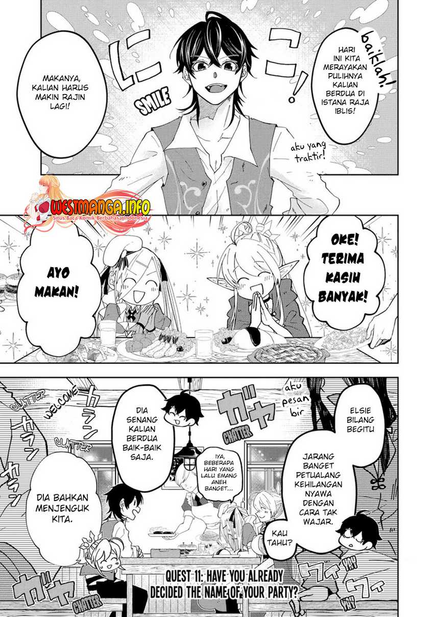 Baca Reberu 0 no Maou-sama, Isekai de Boukensha wo Hajimemasu Chapter 11 Gambar 2
