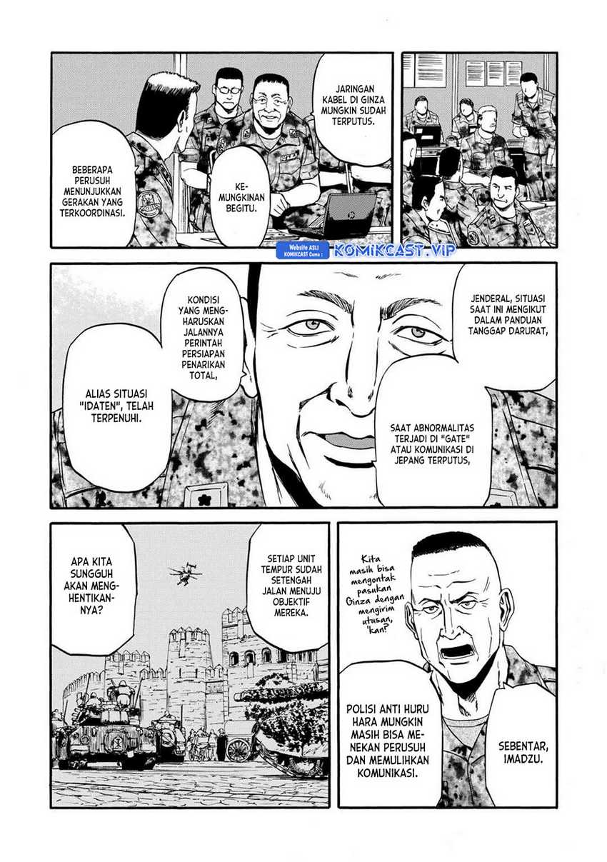 Gate – Jietai Kare no Chi nite Kaku Tatakeri Chapter 126 Gambar 10