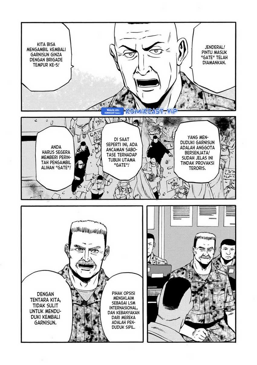 Gate – Jietai Kare no Chi nite Kaku Tatakeri Chapter 126 Gambar 11