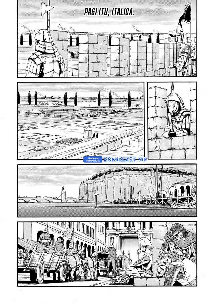 Gate – Jietai Kare no Chi nite Kaku Tatakeri Chapter 126 Gambar 13