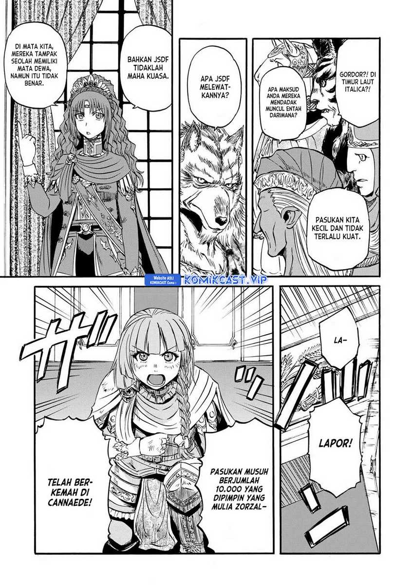 Gate – Jietai Kare no Chi nite Kaku Tatakeri Chapter 126 Gambar 22