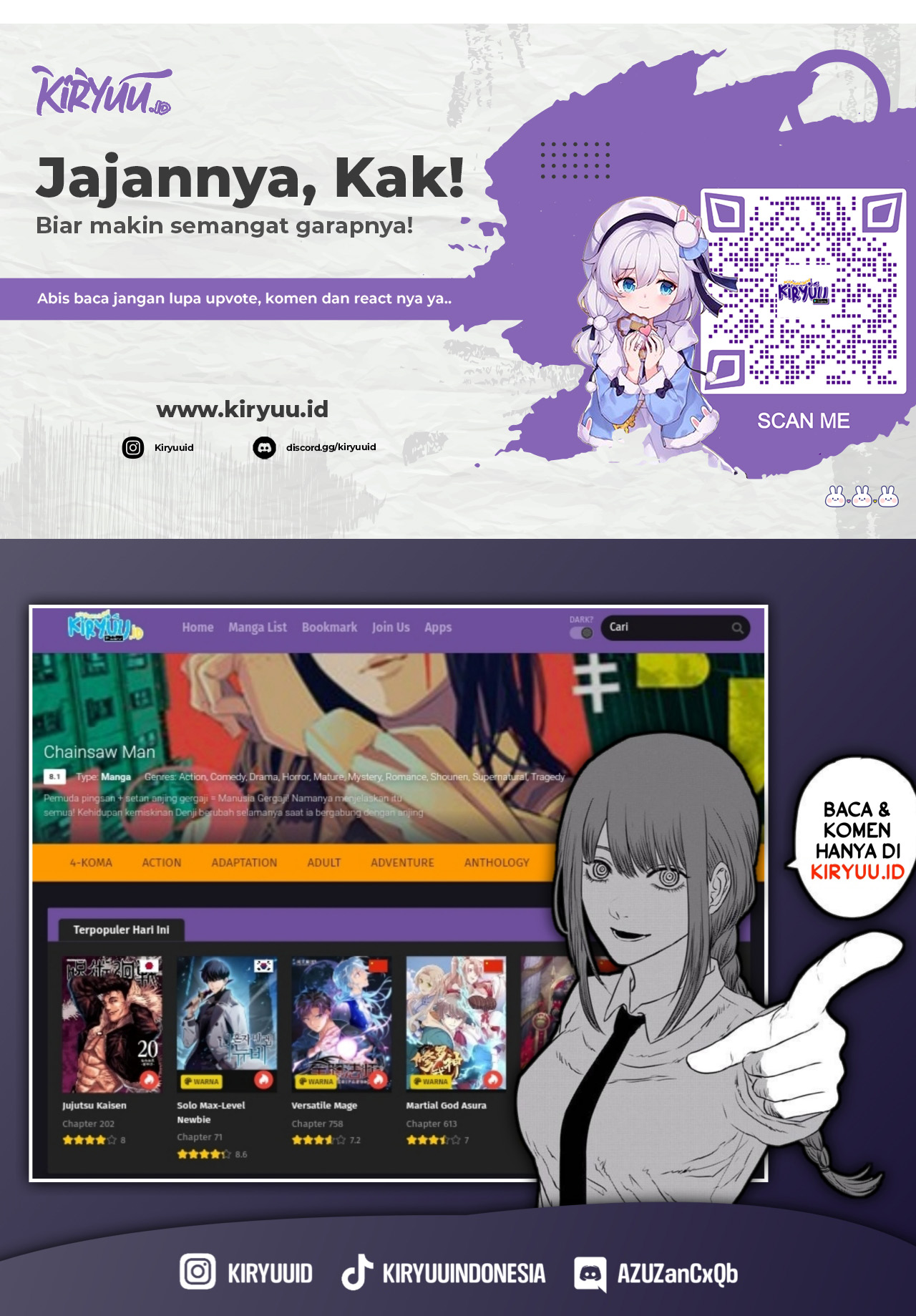 DANDADAN Chapter 129 Gambar 21