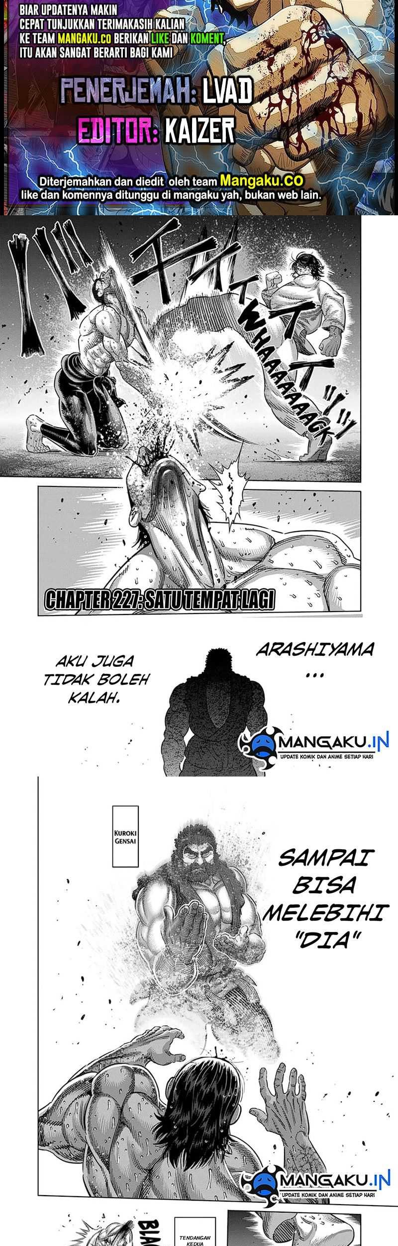 Baca Komik Kengan Omega Chapter 227 Gambar 1