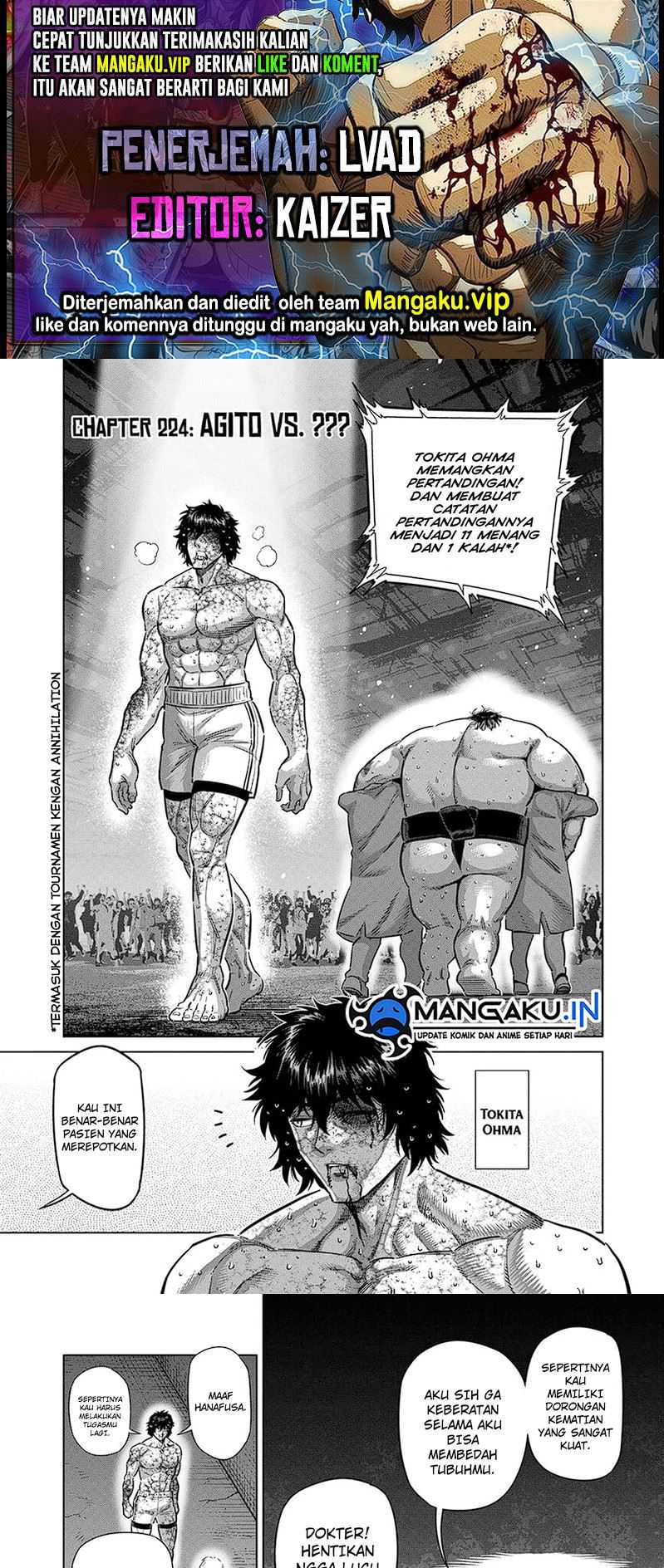 Baca Komik Kengan Omega Chapter 224 Gambar 1