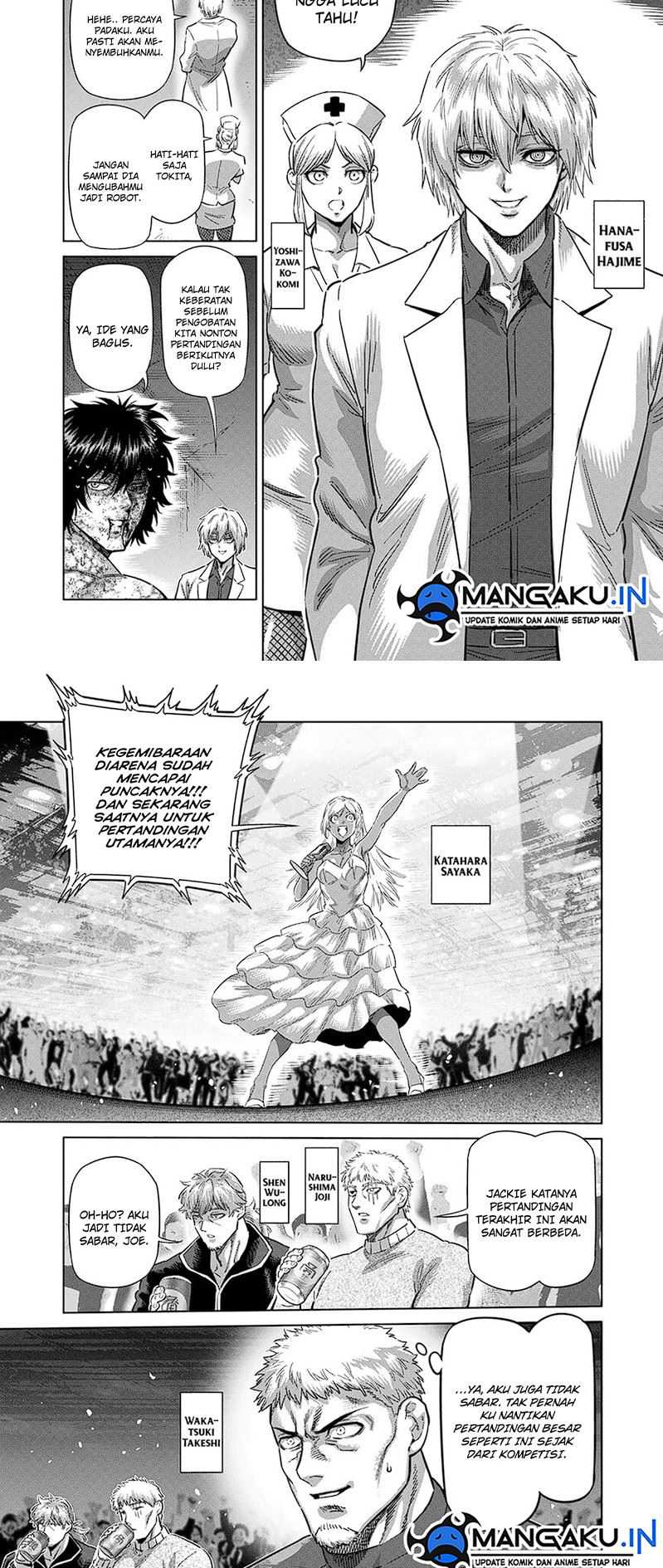 Baca Kengan Omega Chapter 224 Gambar 2