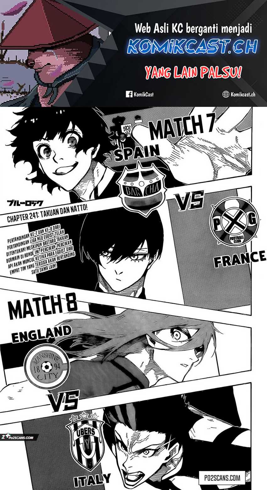 Baca Blue Lock Chapter 241 Gambar 2