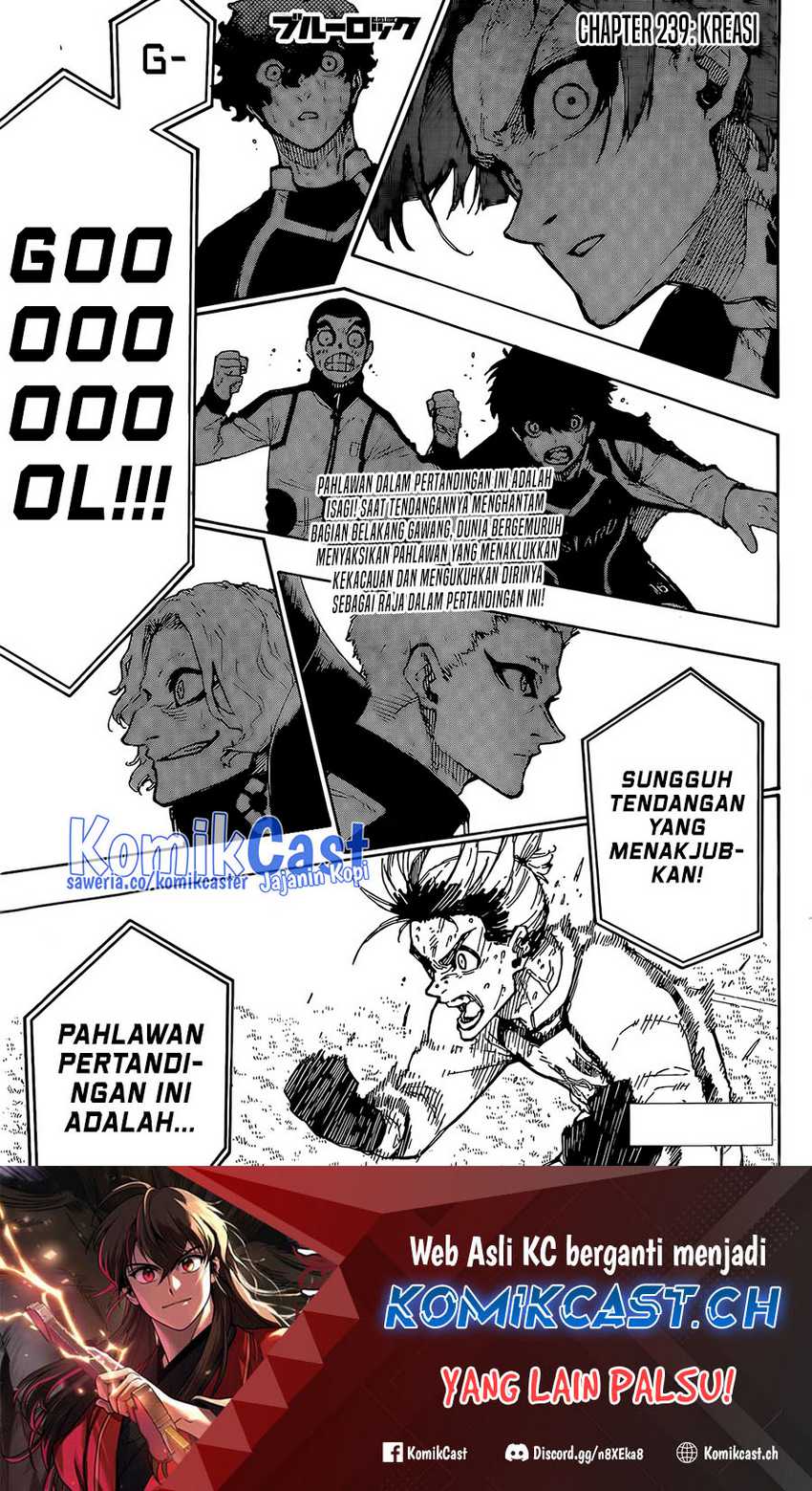 Baca Blue Lock Chapter 239 Gambar 2