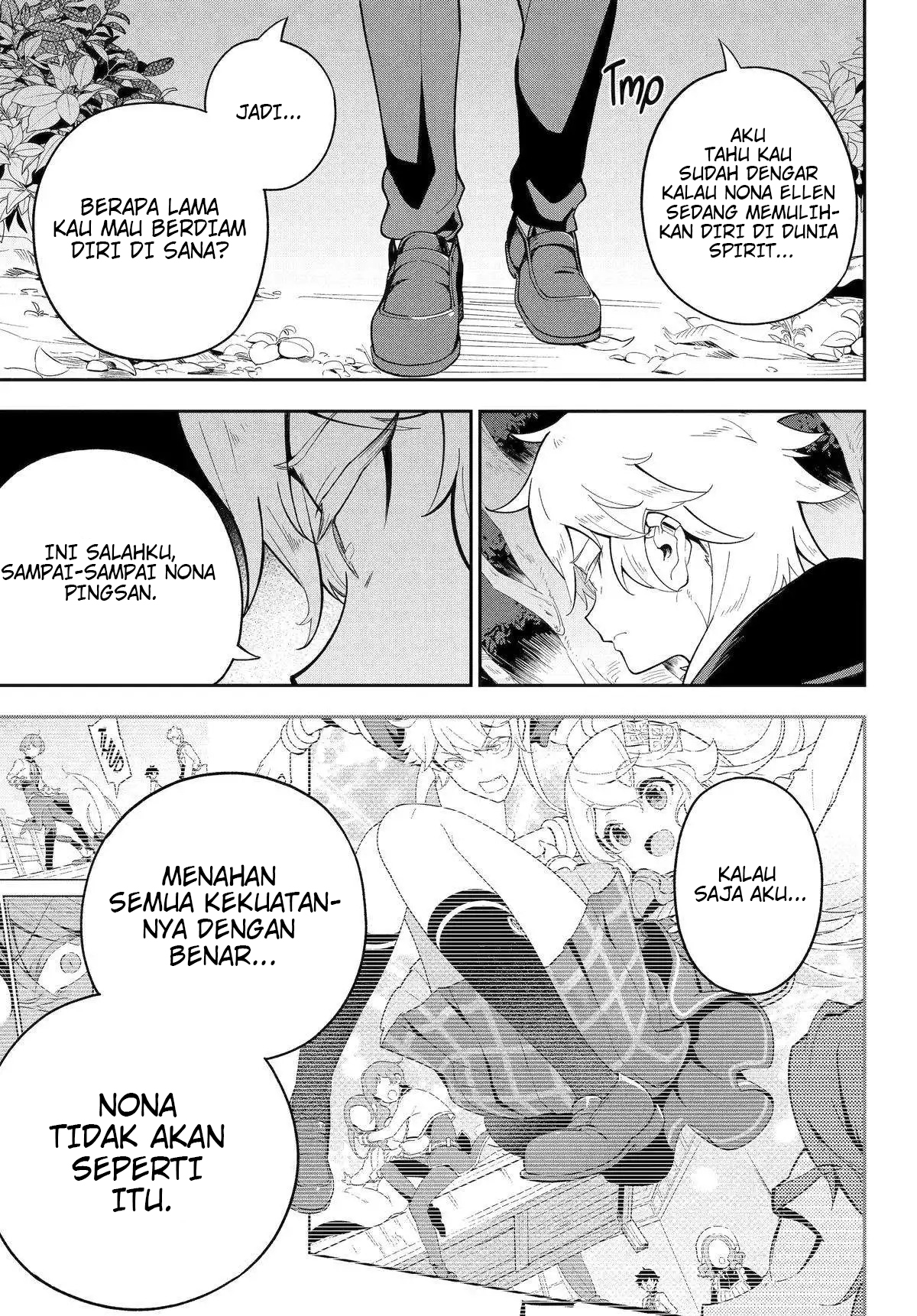 Chichi wa Eiyuu, Haha wa Seirei, Musume no Watashi wa Tenseisha Chapter 55 Gambar 12