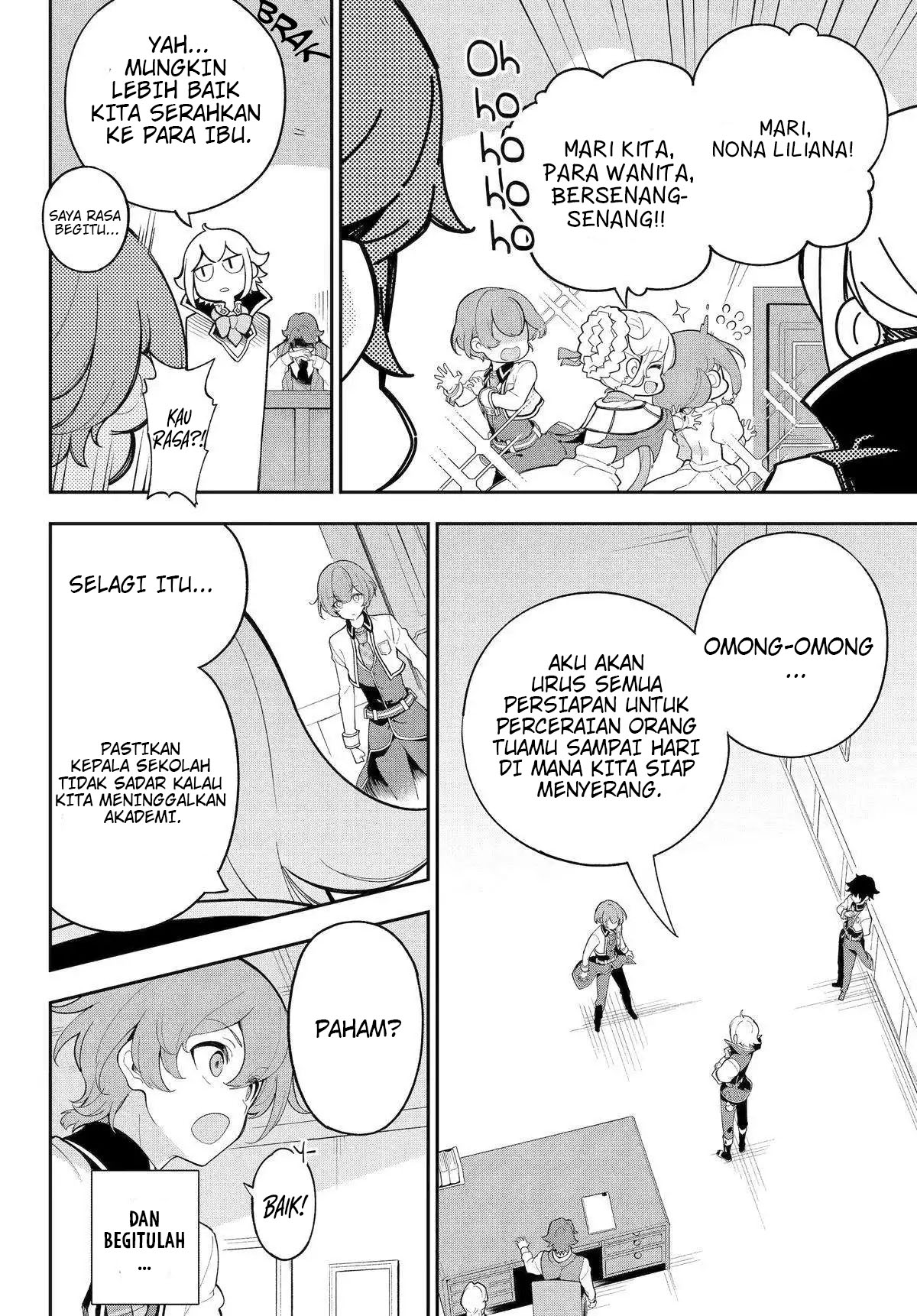 Chichi wa Eiyuu, Haha wa Seirei, Musume no Watashi wa Tenseisha Chapter 55 Gambar 5