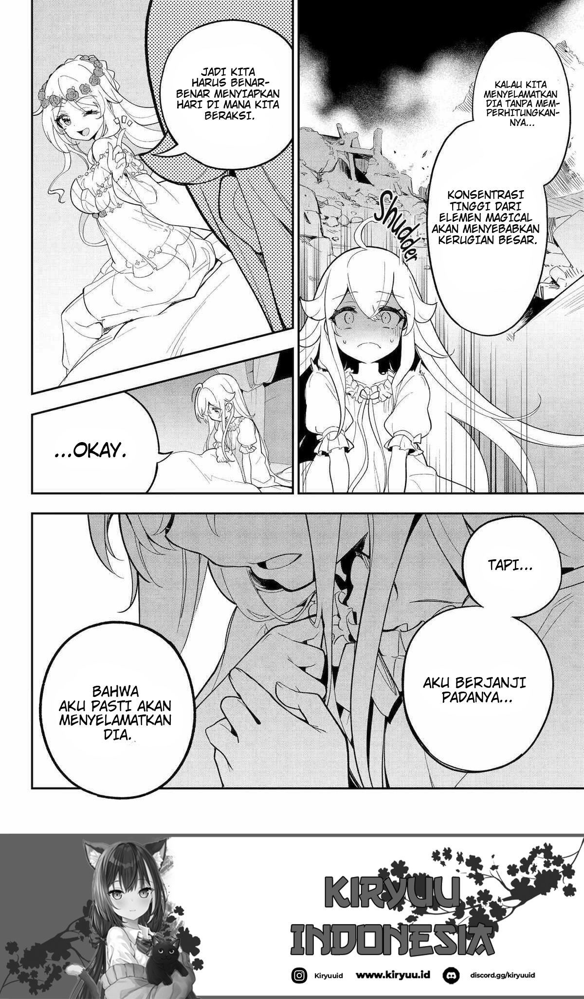 Chichi wa Eiyuu, Haha wa Seirei, Musume no Watashi wa Tenseisha Chapter 54 Gambar 16