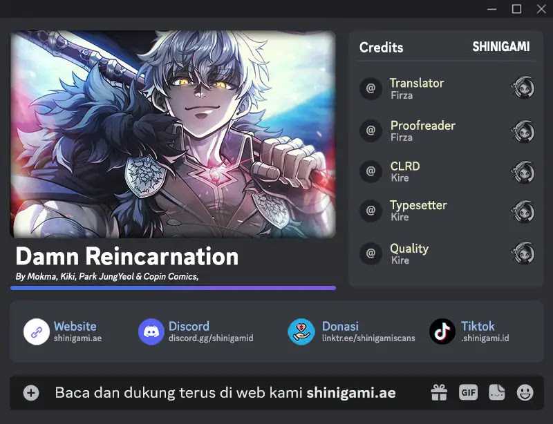 Baca Komik Damn Reincarnation Chapter 76 Gambar 1