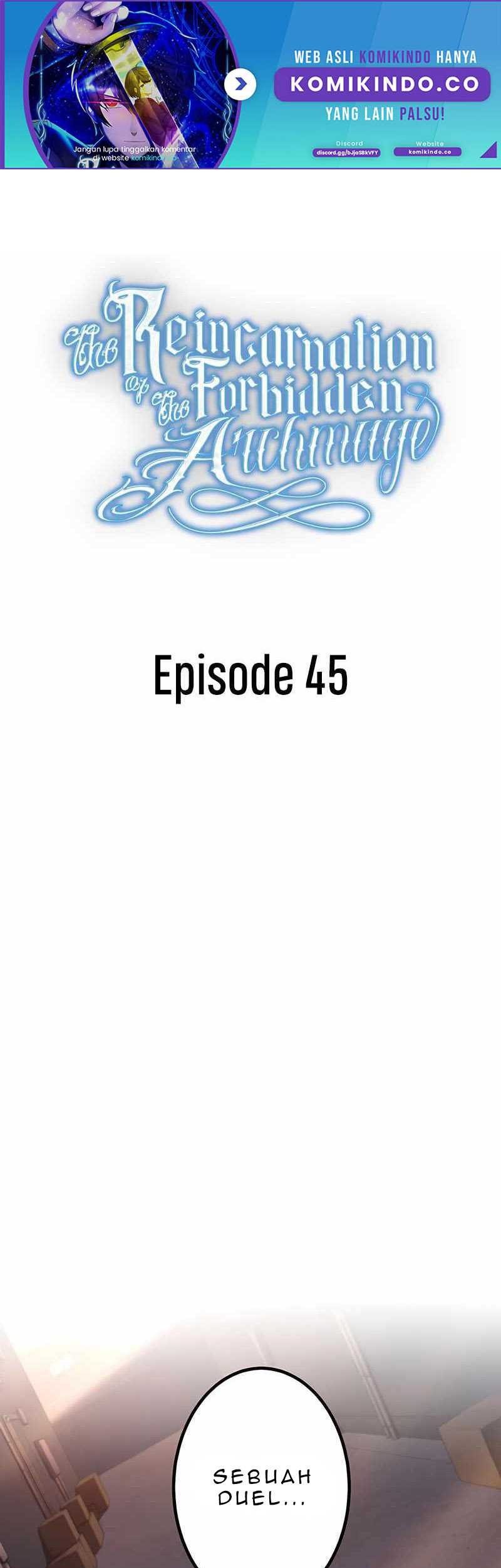 Baca The Reincarnation of the Forbidden Archmage Chapter 45 Gambar 2