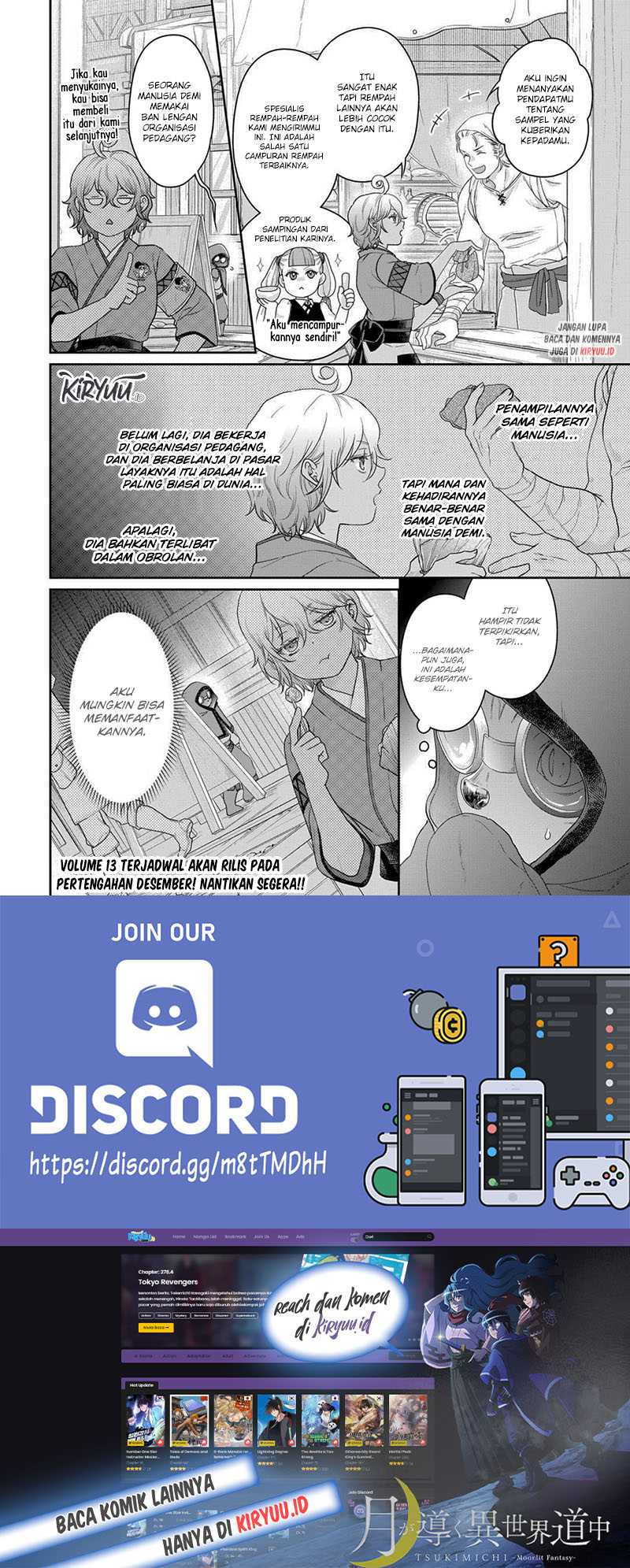 Tsuki ga Michibiku Isekai Douchuu Chapter 90 Gambar 25