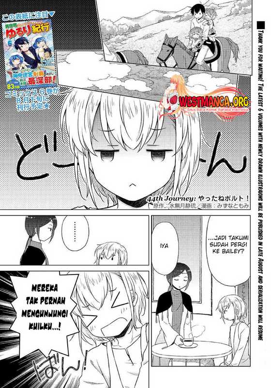 Baca  Isekai Yururi Kikou: Kosodateshinagara Boukensha Shimasu Chapter 45 Gambar 2