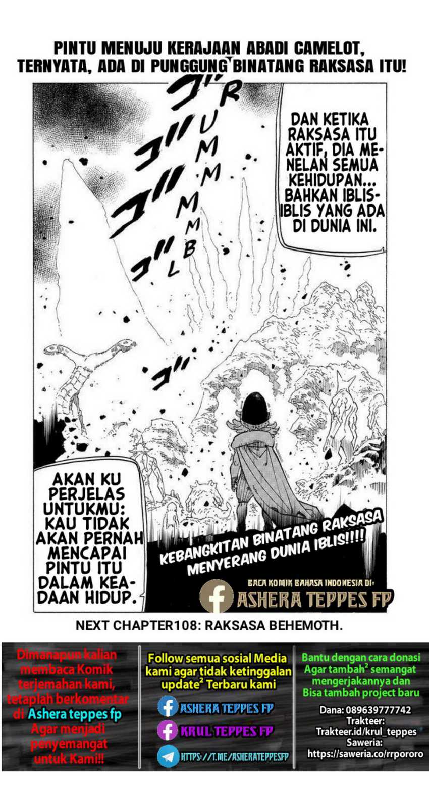 Mokushiroku no Yonkishi Chapter 107 Gambar 21
