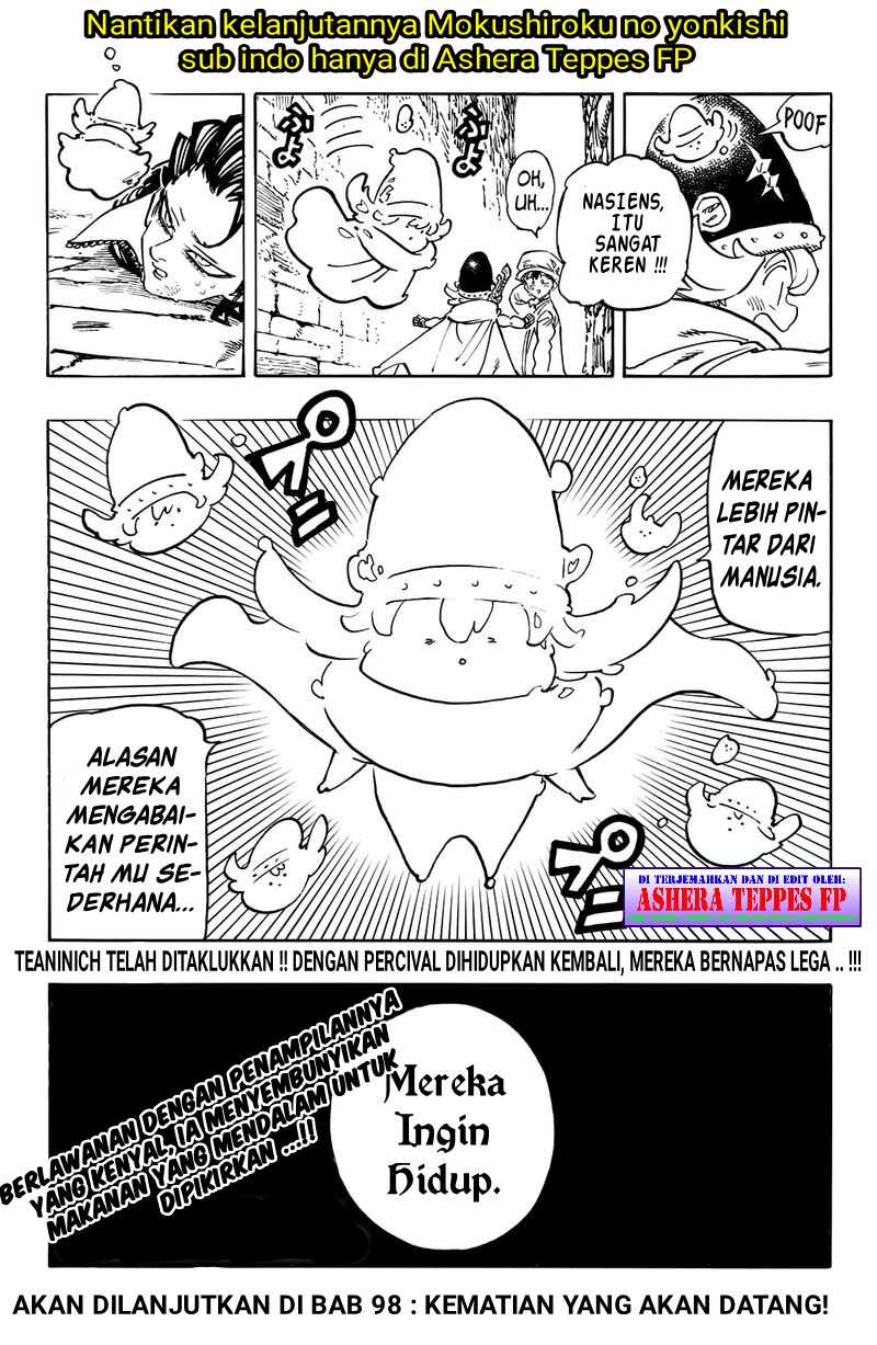 Mokushiroku no Yonkishi Chapter 97 Gambar 22