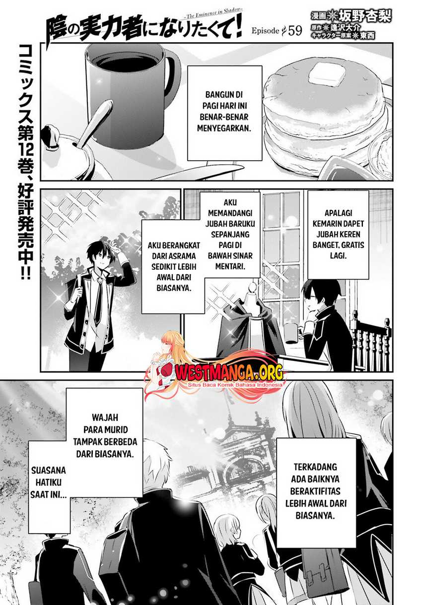 Baca  Kage no Jitsuryokusha ni Naritakute Chapter 59 Gambar 2
