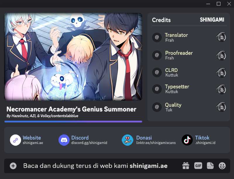Baca Komik Necromancer Academy’s Genius Summoner Chapter 38 Gambar 1